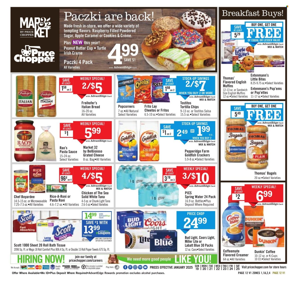 Price Chopper ad - 01/19/2025 - 01/25/2025. Page 12