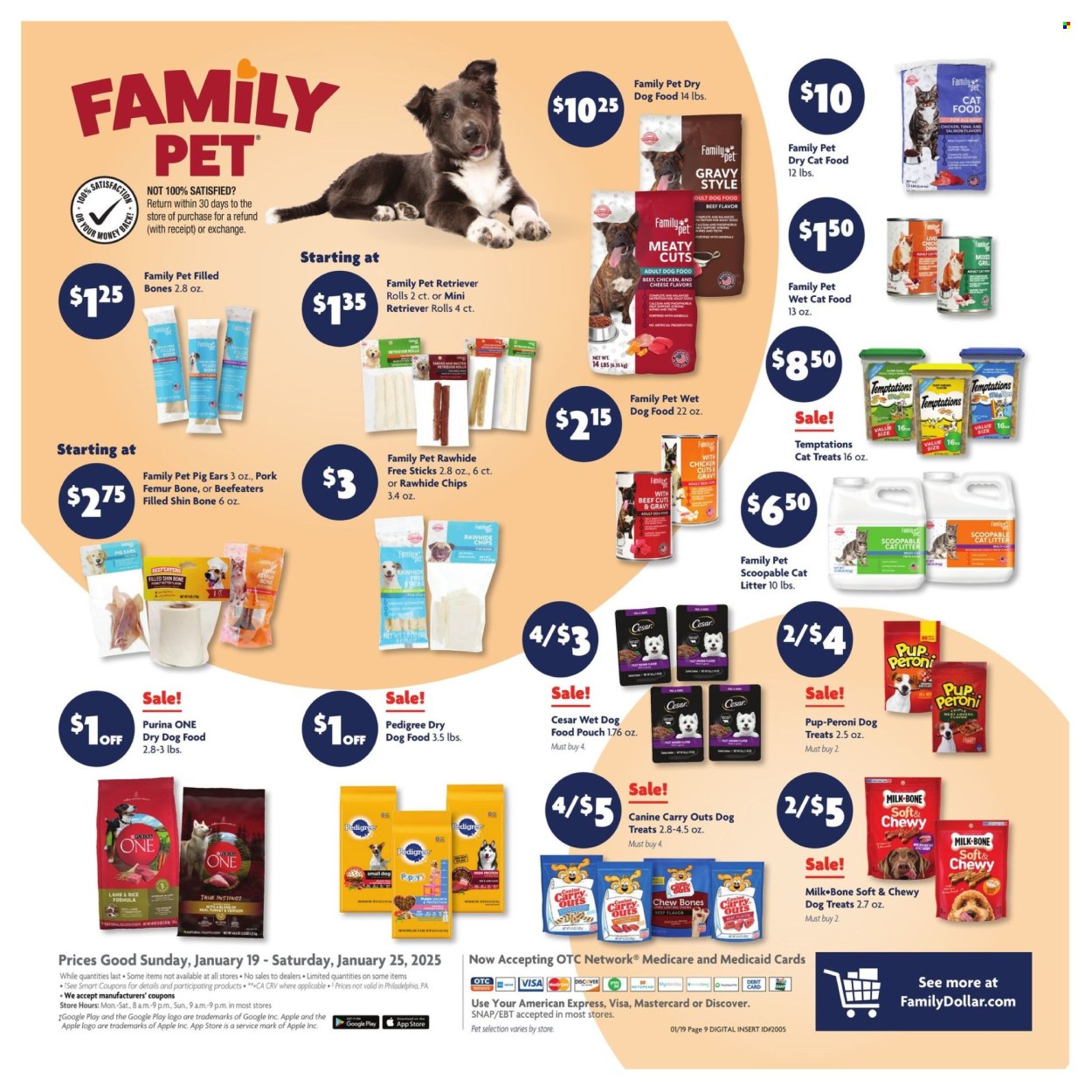 Family Dollar ad - 01/19/2025 - 01/25/2025. Page 9