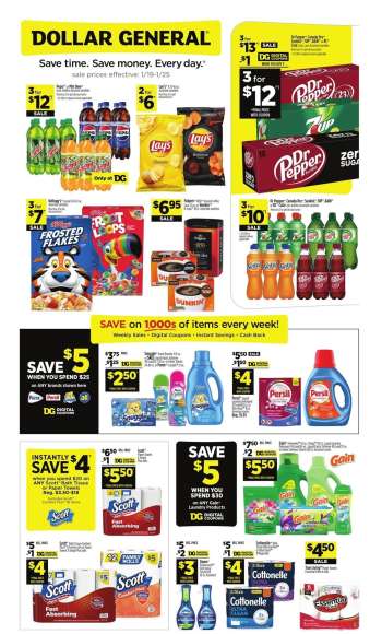 Dollar General Flyer - 01/19/2025 - 01/25/2025.