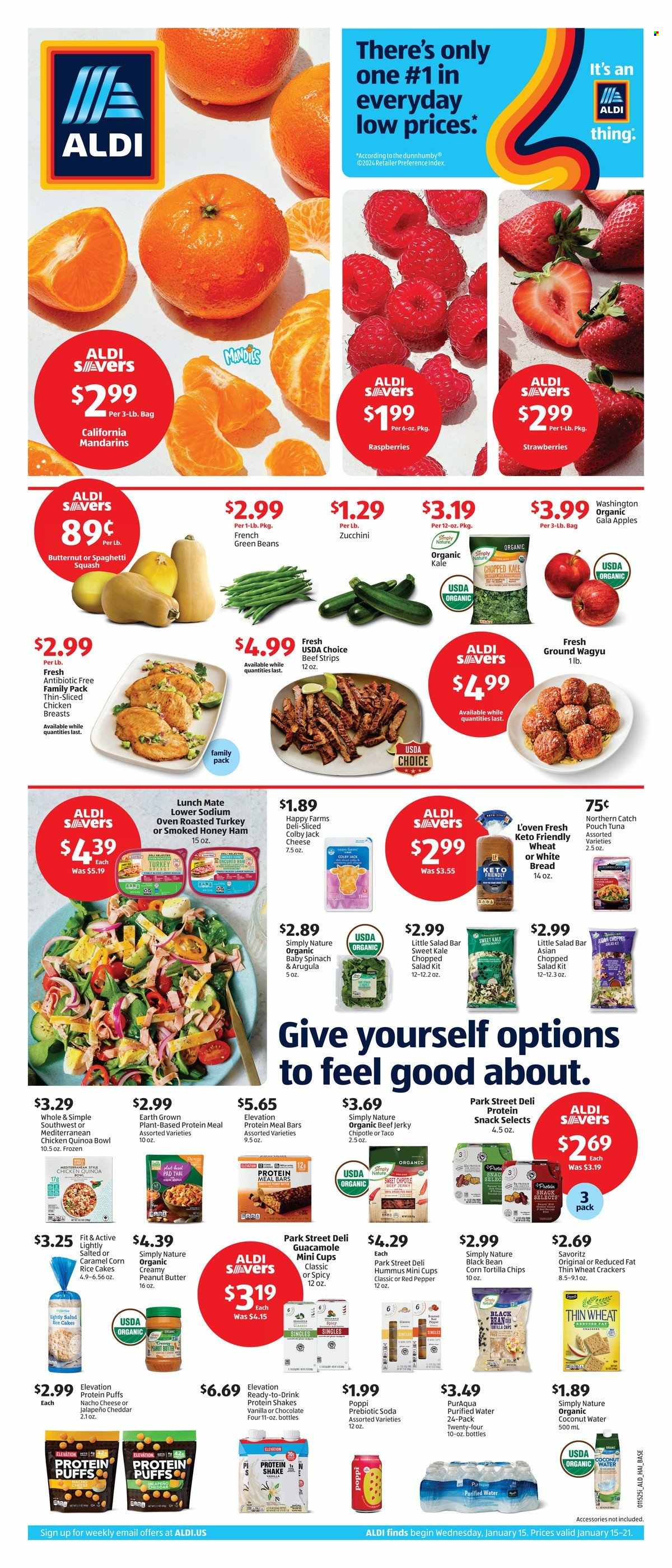 ALDI ad - 01/15/2025 - 01/21/2025. Page 1