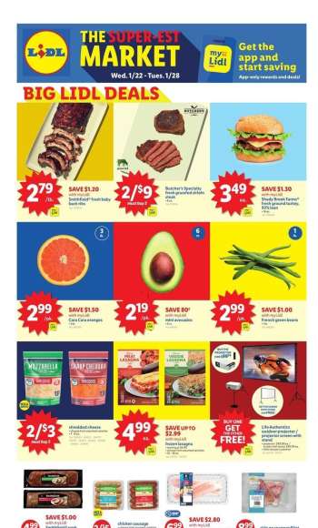 Lidl Flyer - 01/22/2025 - 01/28/2025.