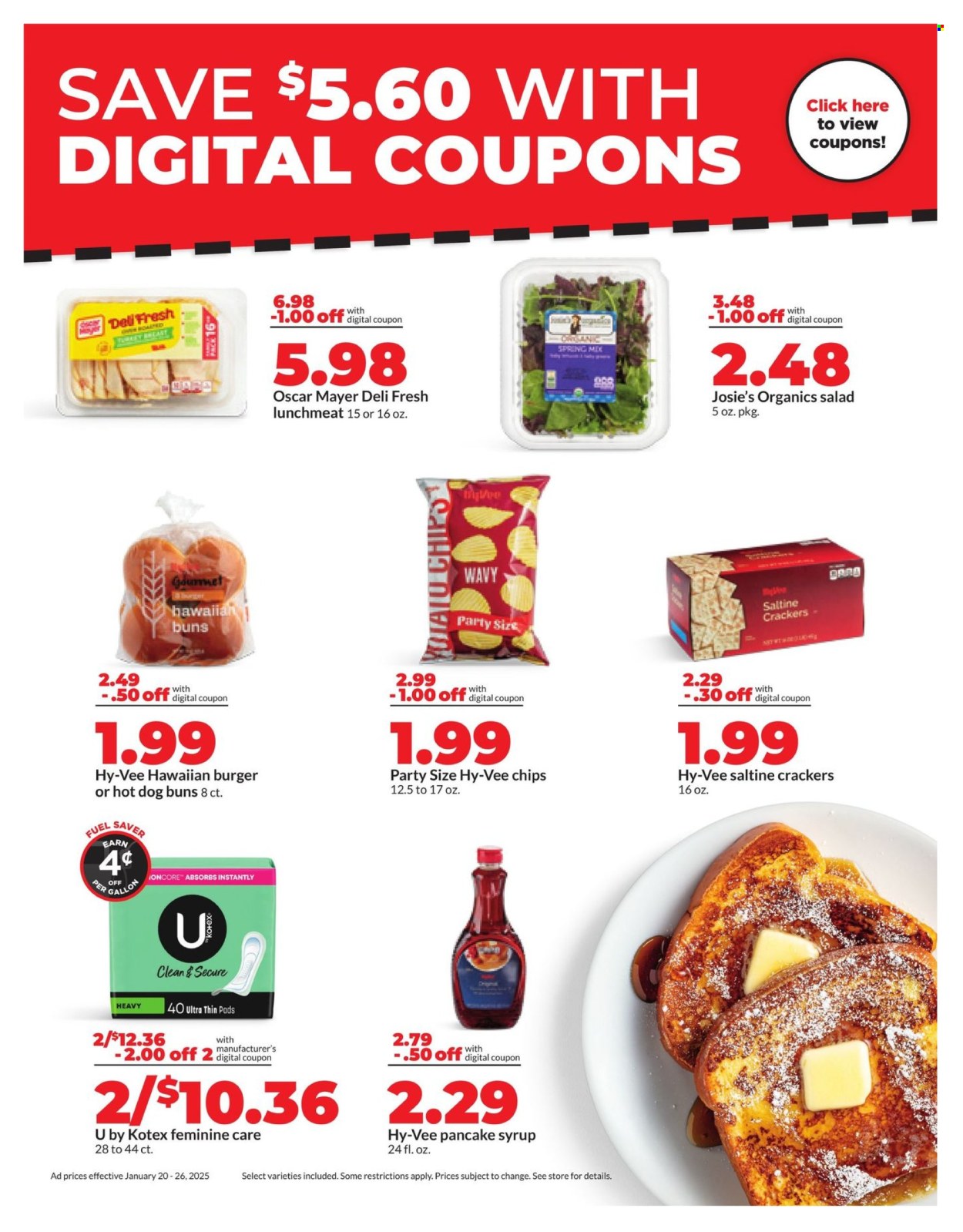 Hy-Vee ad - 01/20/2025 - 01/26/2025. Page 6