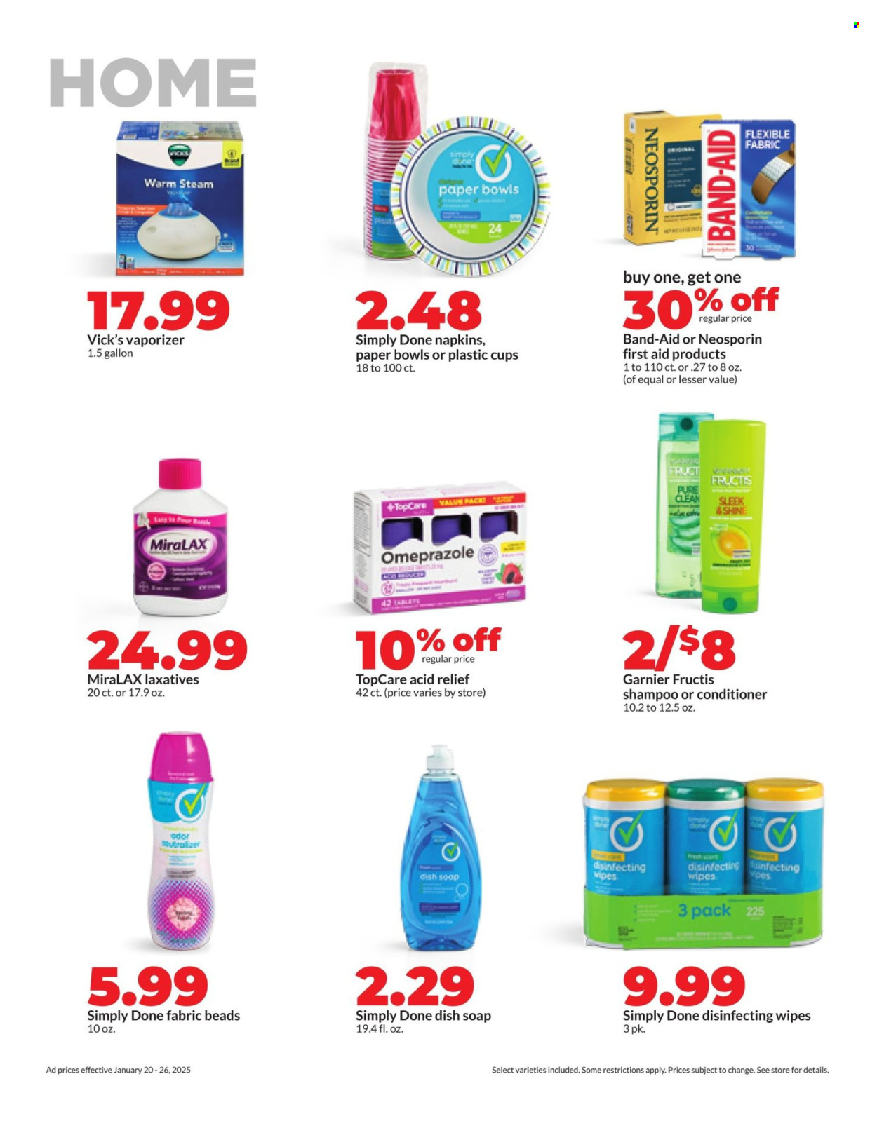 Hy-Vee ad - 01/20/2025 - 01/26/2025. Page 21