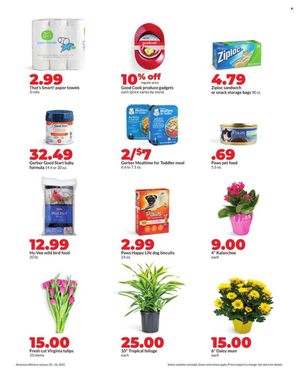 Hy-Vee ad - 01/20/2025 - 01/26/2025. Page 22