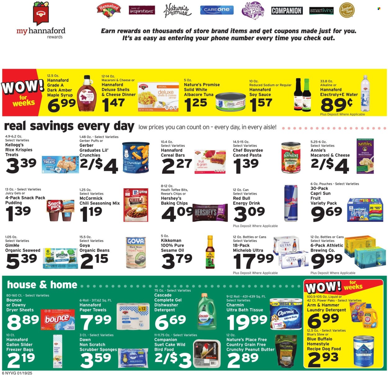 Hannaford ad - 01/19/2025 - 01/25/2025. Page 10