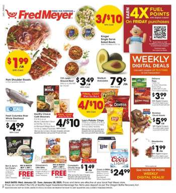 Fred Meyer Flyer - 01/22/2025 - 01/28/2025.