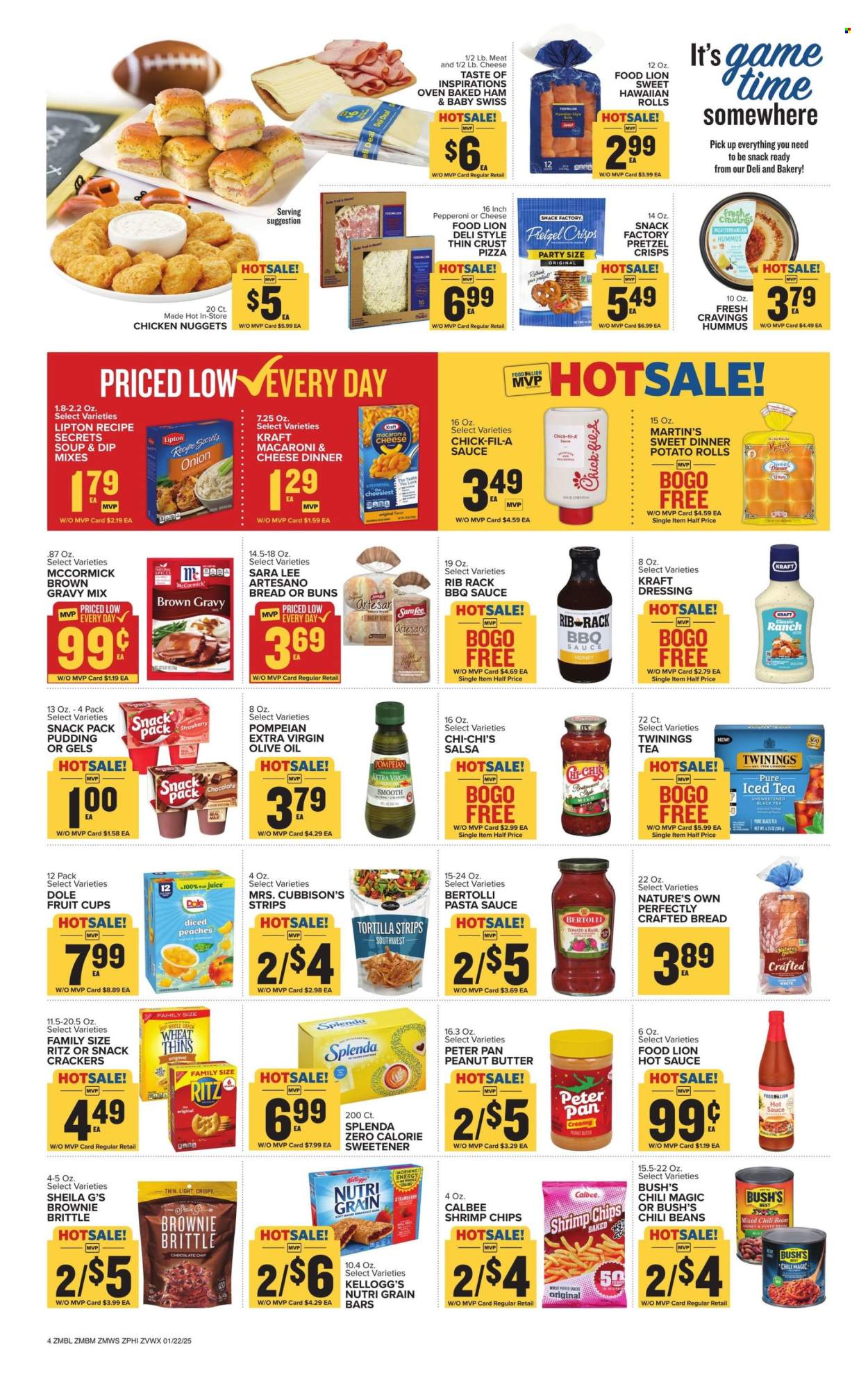 Food Lion ad - 01/22/2025 - 01/28/2025. Page 4