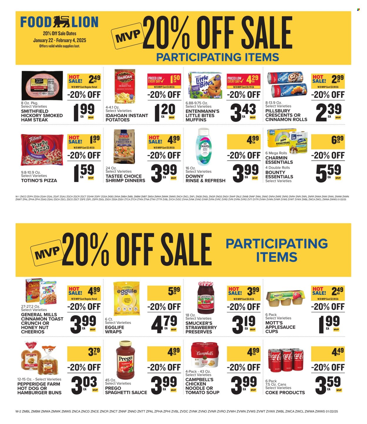 Food Lion ad - 01/22/2025 - 01/28/2025. Page 9