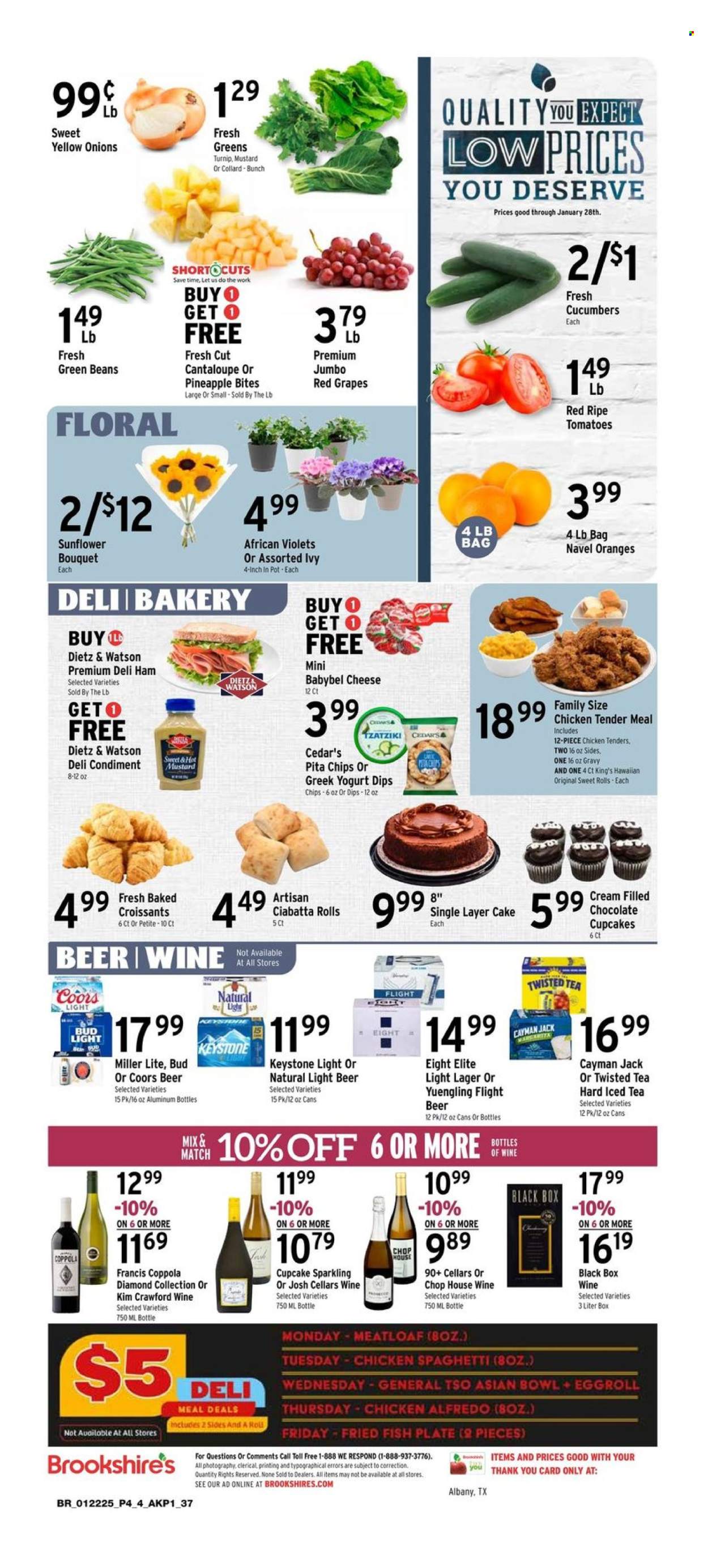 Brookshires ad - 01/22/2025 - 01/28/2025. Page 4