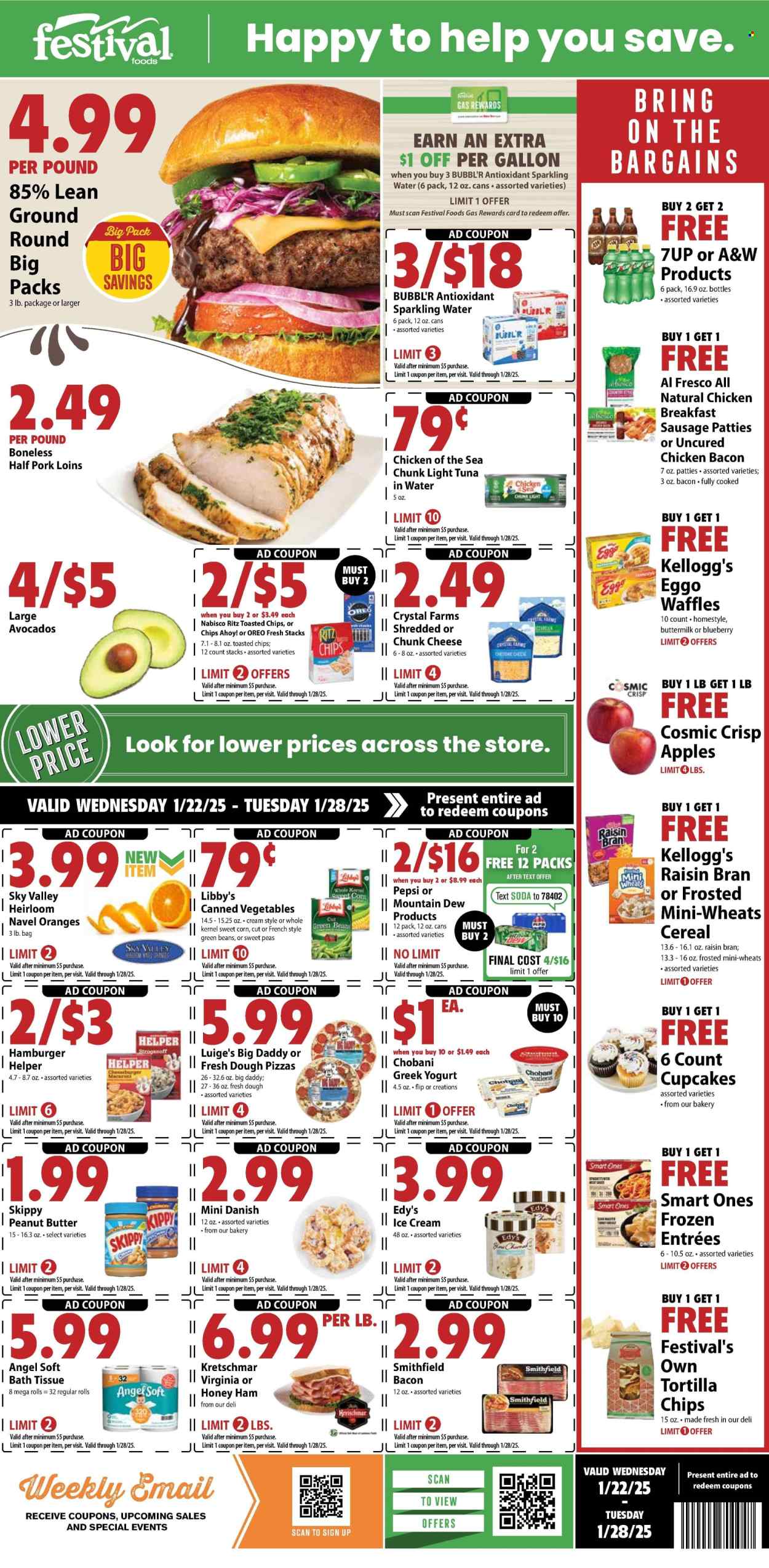 Festival Foods ad - 01/22/2025 - 01/28/2025. Page 1