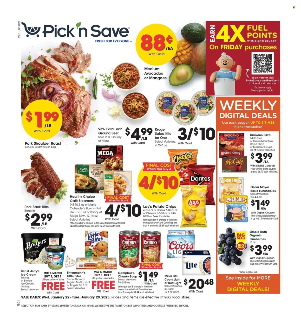 Pick ‘n Save ad - 01/22/2025 - 01/28/2025. Page 1