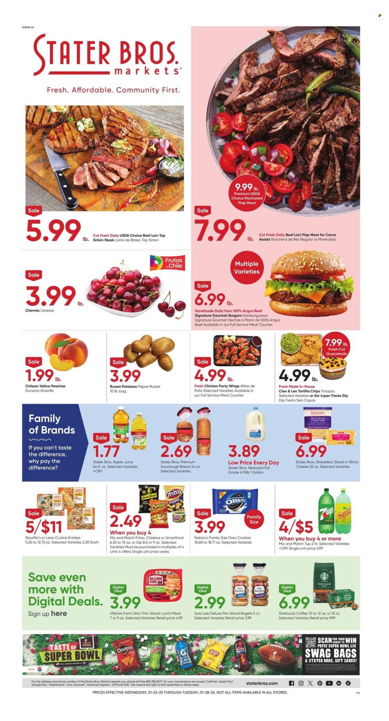Stater Bros. ad - 01/22/2025 - 01/28/2025. Page 1