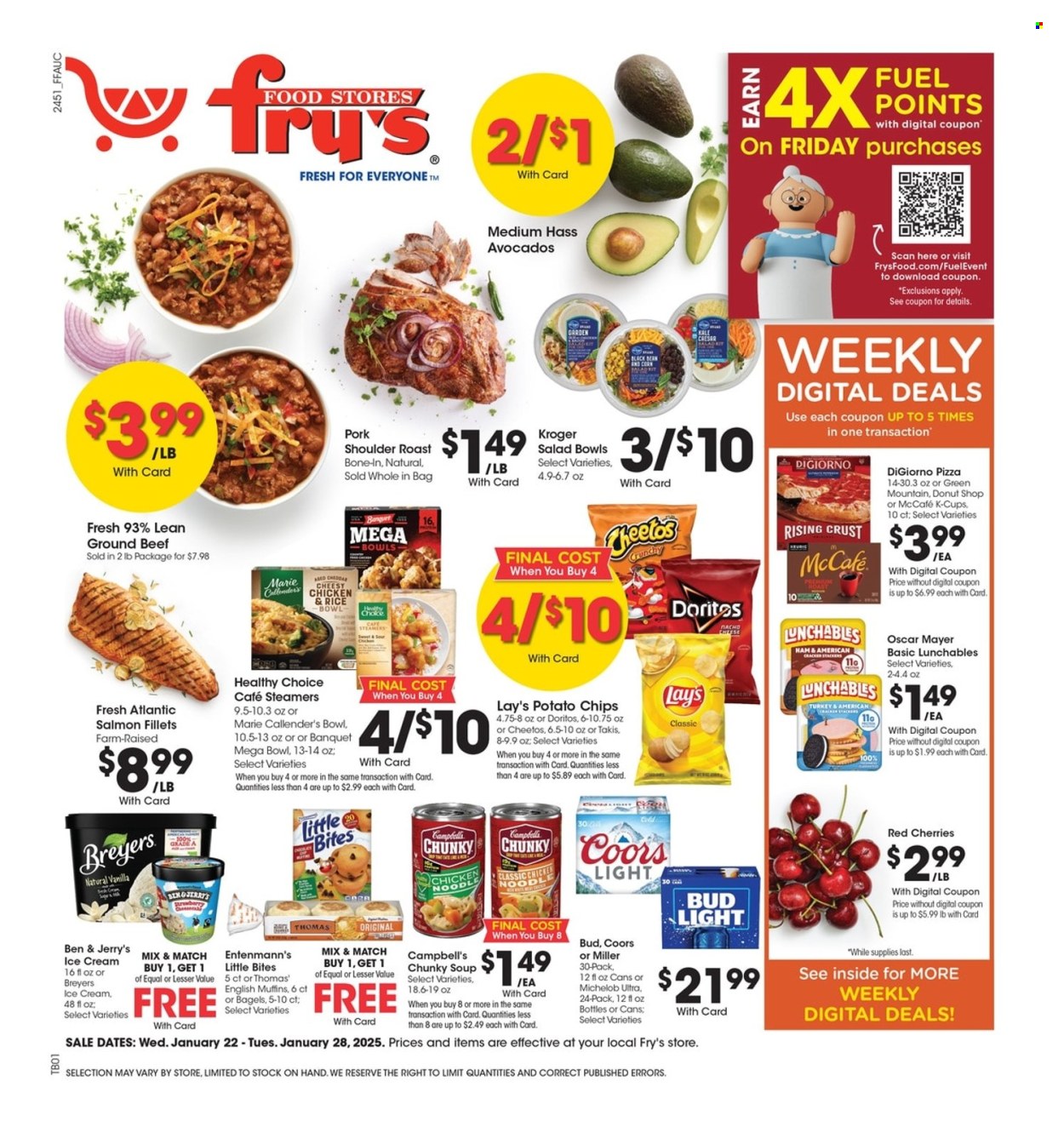 Fry’s ad - 01/22/2025 - 01/28/2025. Page 1
