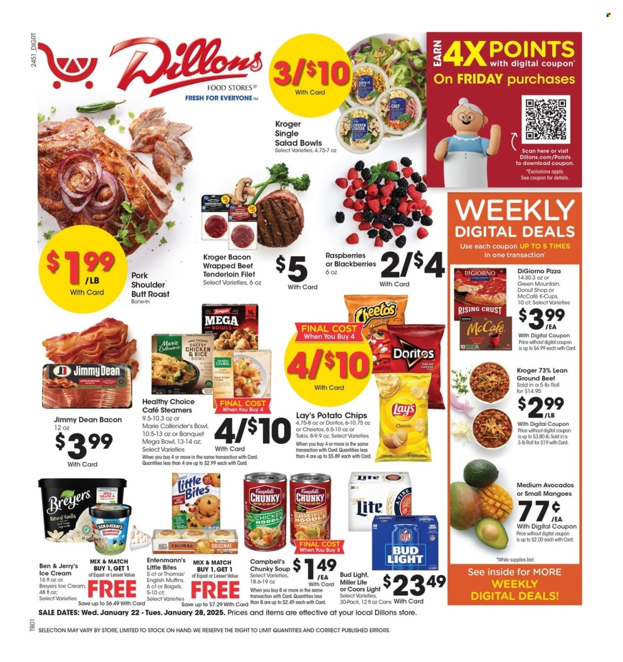 Dillons ad - 01/22/2025 - 01/28/2025. Page 1