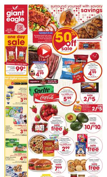 Giant Eagle Flyer - 01/23/2025 - 01/29/2025.