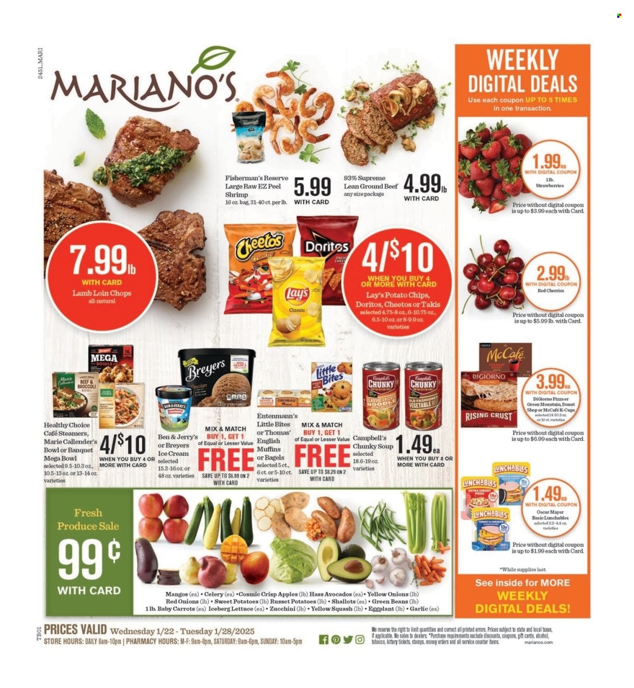 Mariano’s ad - 01/22/2025 - 01/28/2025. Page 1