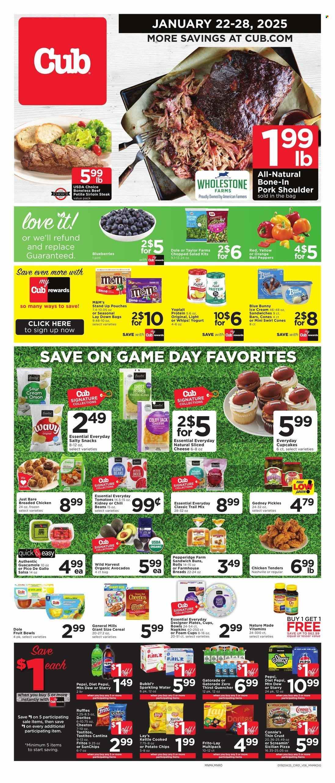 Cub Foods ad - 01/22/2025 - 01/28/2025. Page 1
