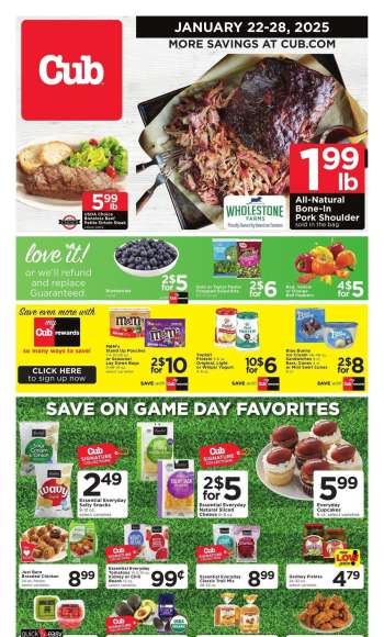 Cub Foods Flyer - 01/22/2025 - 01/28/2025.