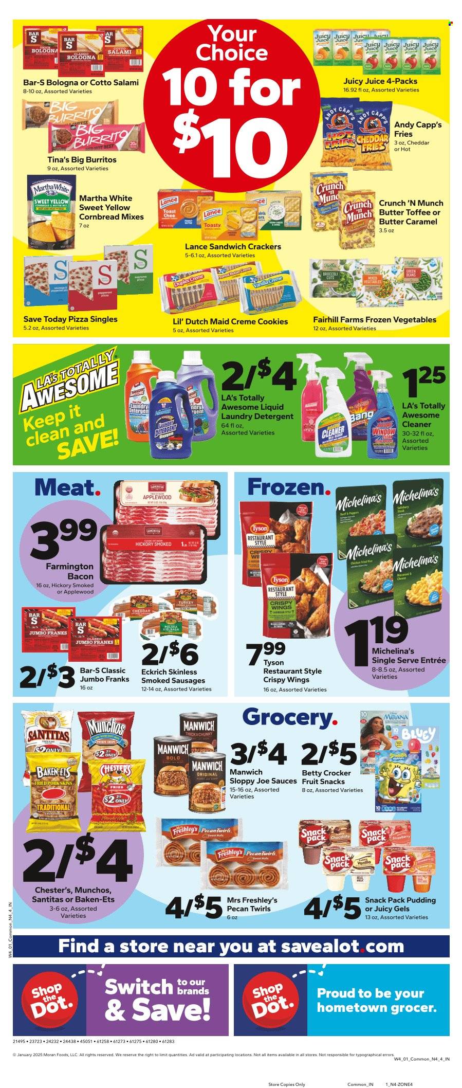 Save a Lot ad - 01/22/2025 - 01/28/2025. Page 2