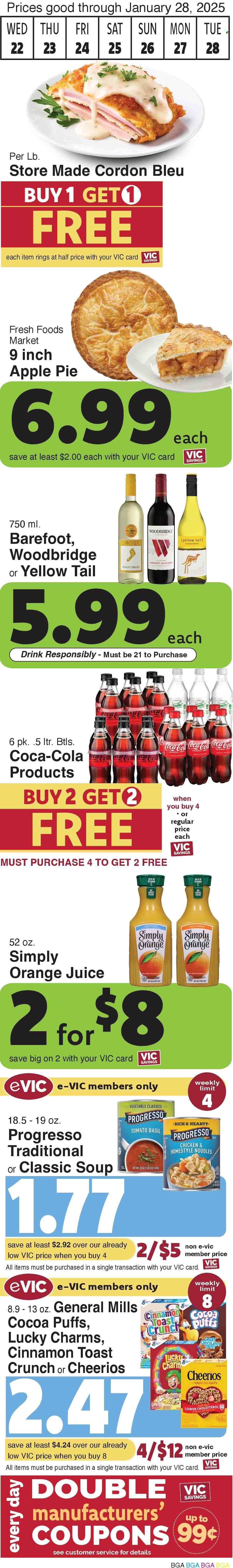 Harris Teeter ad - 01/22/2025 - 01/28/2025. Page 2