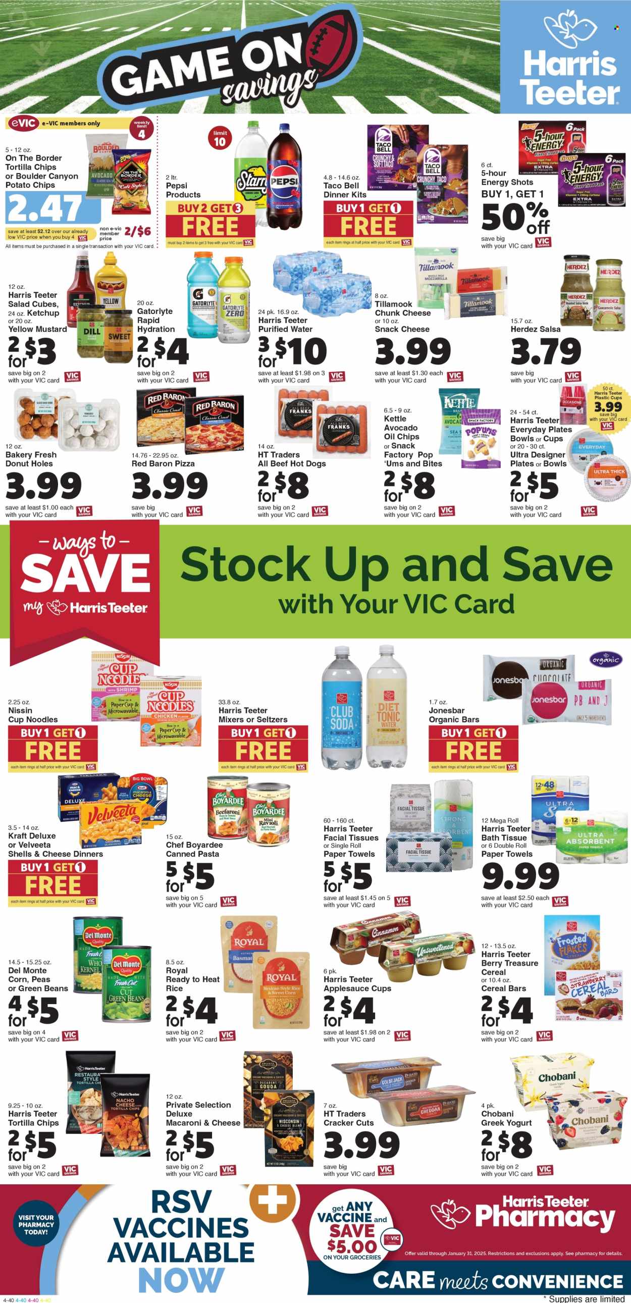 Harris Teeter ad - 01/22/2025 - 01/28/2025. Page 7