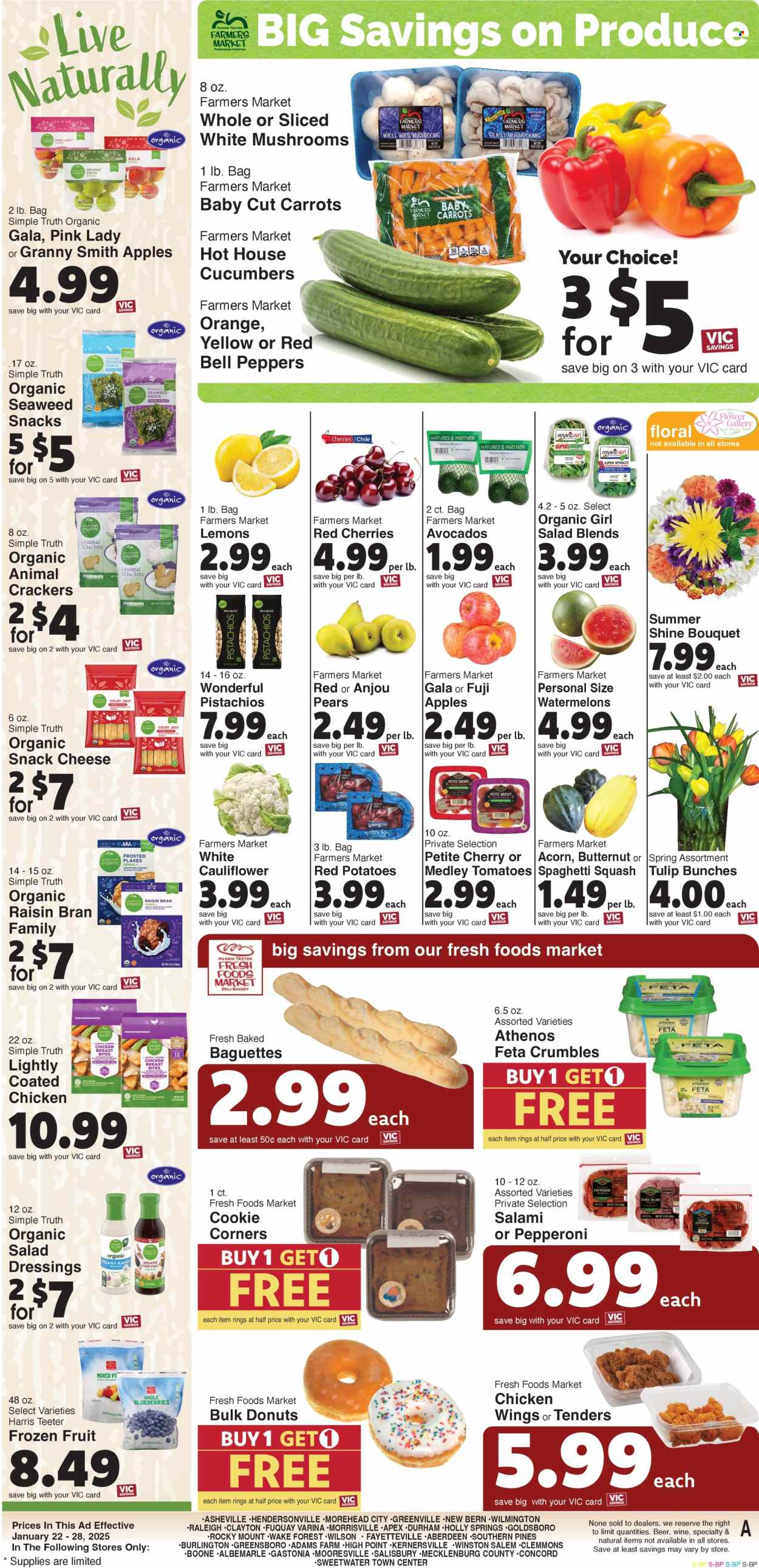 Harris Teeter ad - 01/22/2025 - 01/28/2025. Page 11