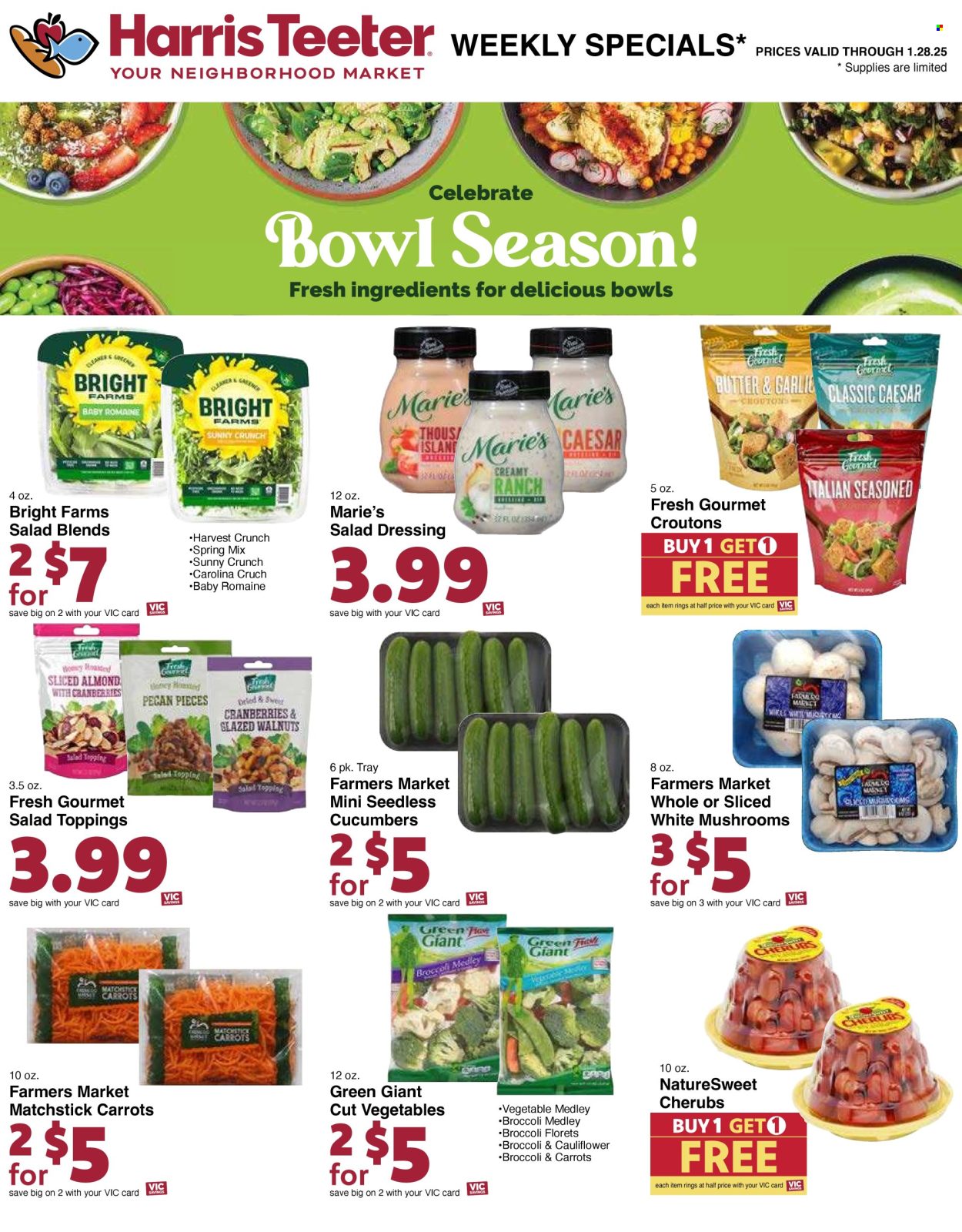 Harris Teeter ad - 01/22/2025 - 01/28/2025. Page 13