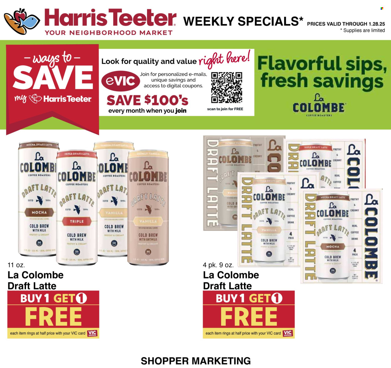 Harris Teeter ad - 01/22/2025 - 01/28/2025. Page 15