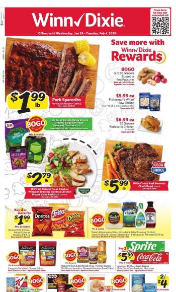 Winn Dixie Flyer - 01/29/2025 - 02/04/2025.