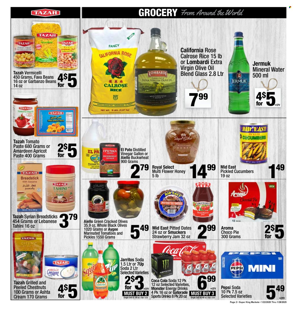 Super King Markets ad - 01/22/2025 - 01/28/2025. Page 2