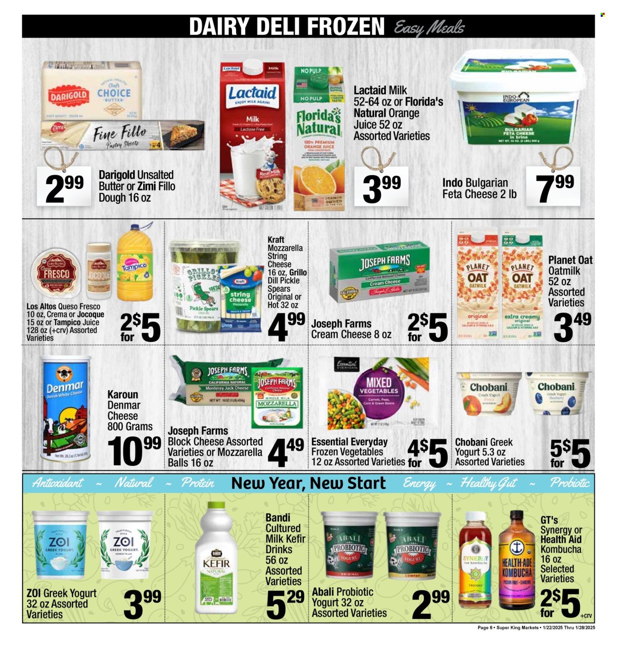 Super King Markets ad - 01/22/2025 - 01/28/2025. Page 6