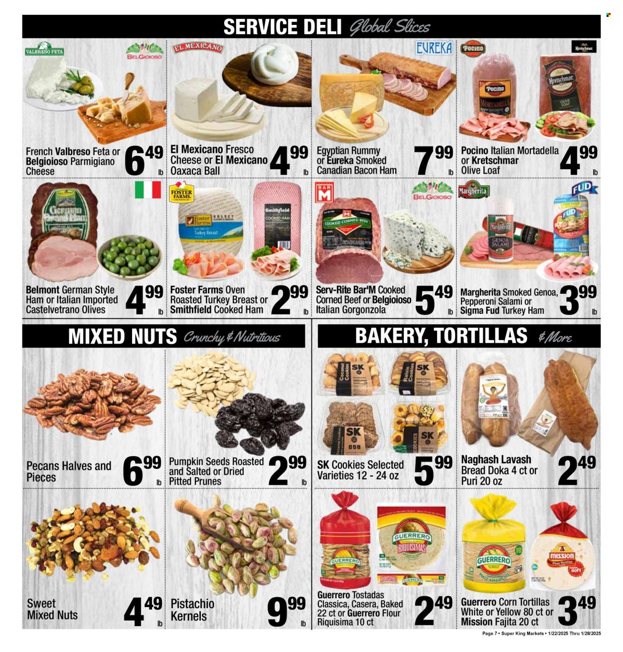 Super King Markets ad - 01/22/2025 - 01/28/2025. Page 7