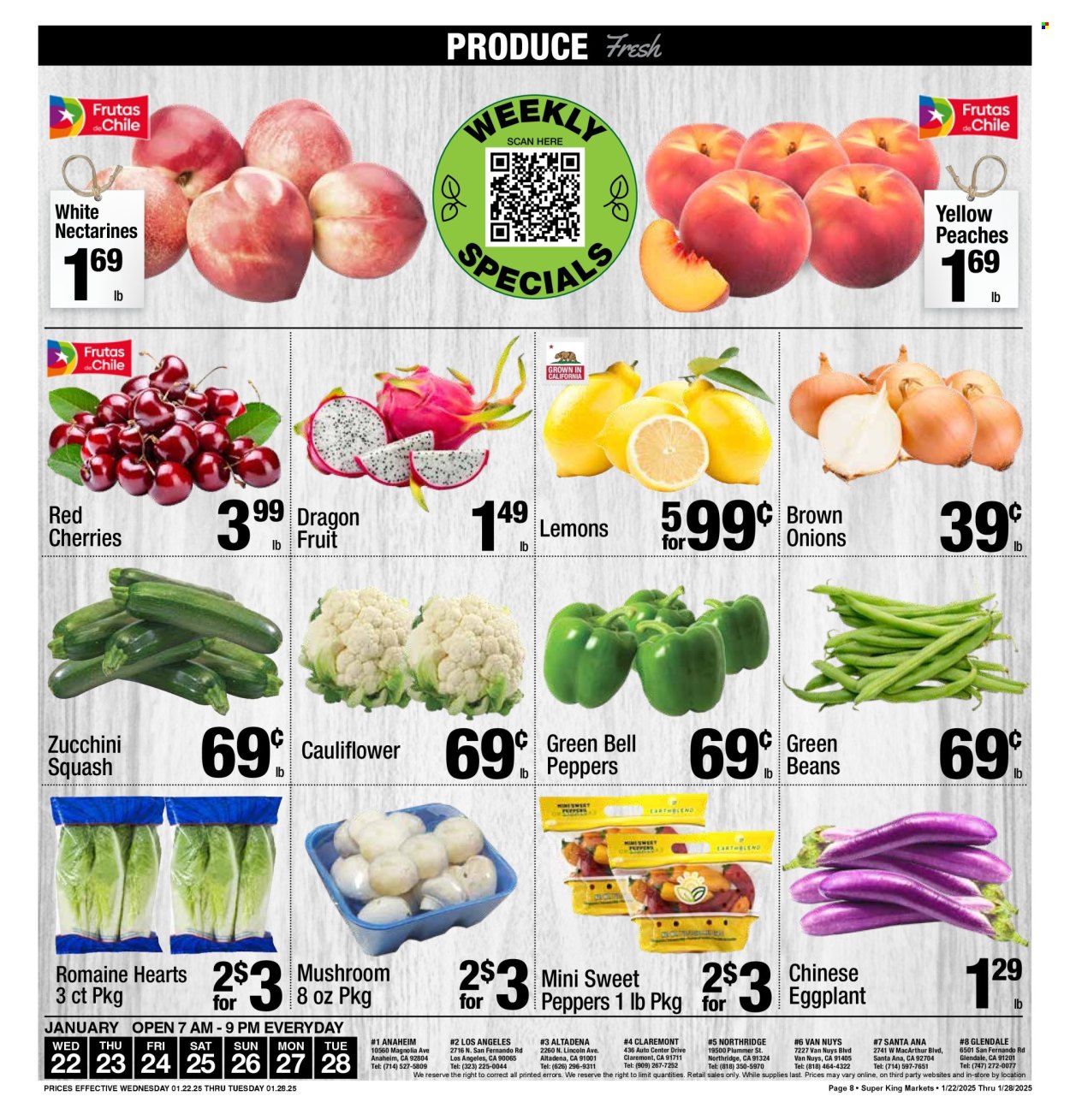Super King Markets ad - 01/22/2025 - 01/28/2025. Page 8