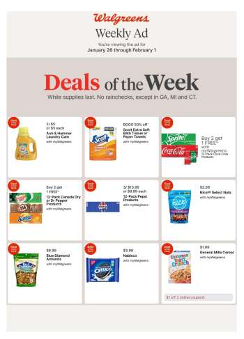 Walgreens Flyer - 01/26/2025 - 02/01/2025.
