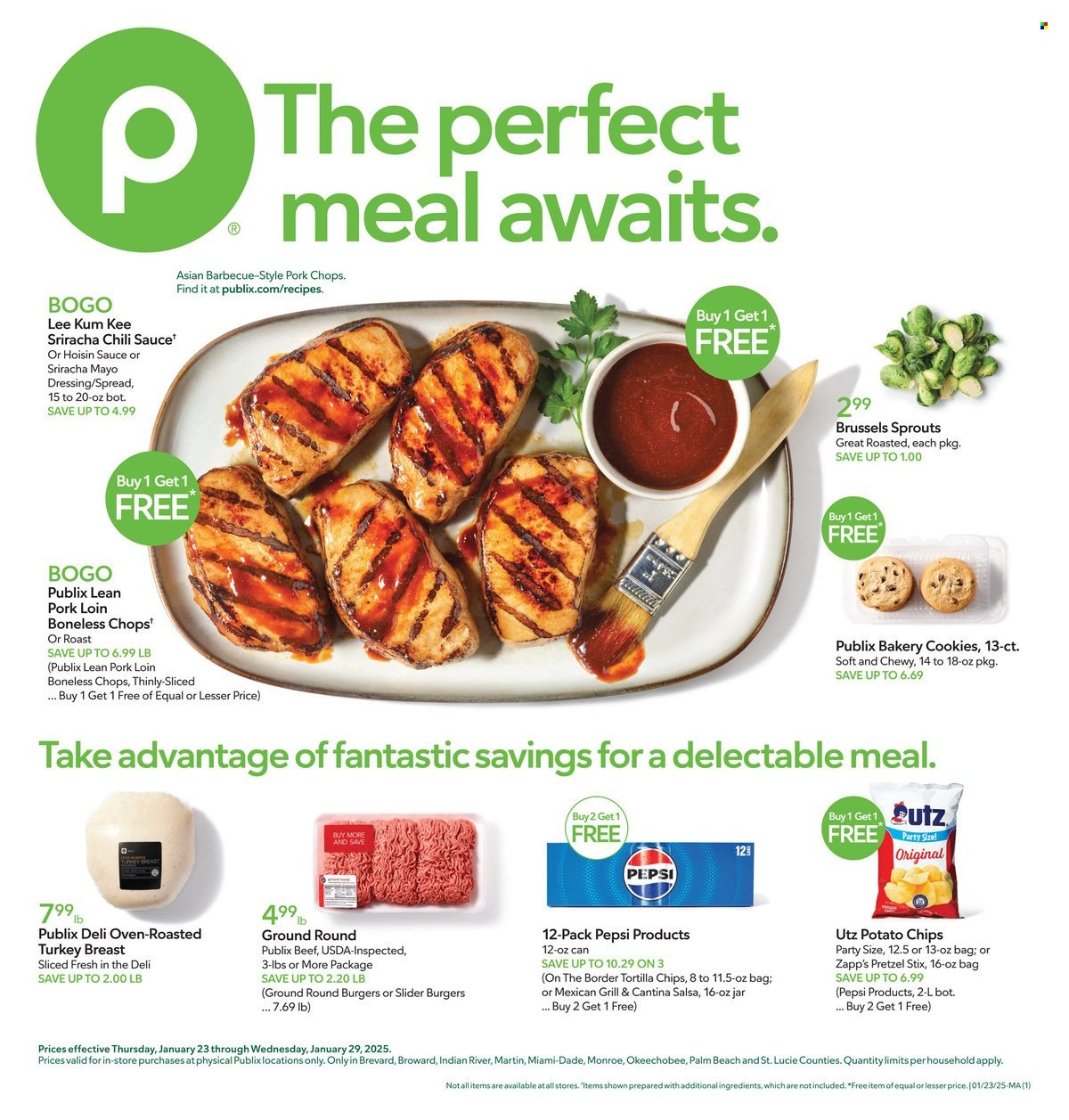 Publix ad - 01/23/2025 - 01/29/2025. Page 1
