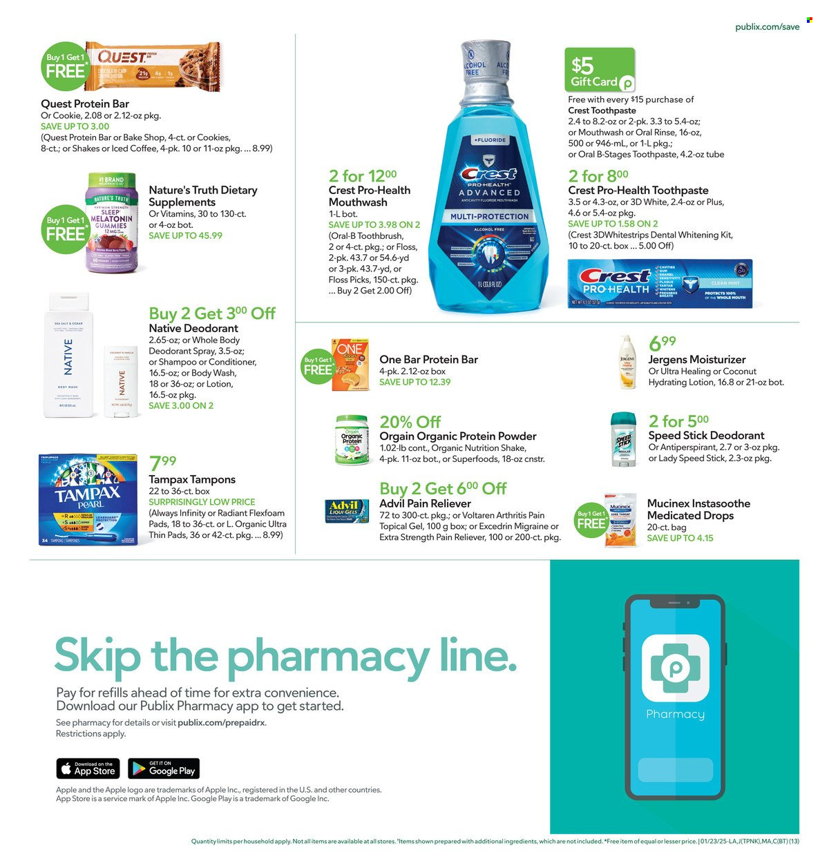 Publix ad - 01/23/2025 - 01/29/2025. Page 13
