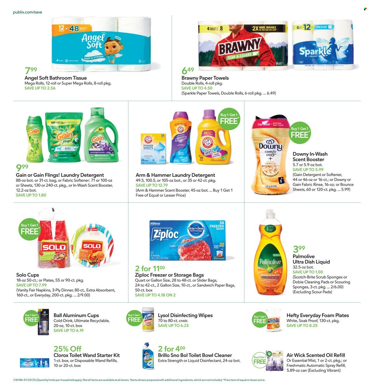 Publix ad - 01/23/2025 - 01/29/2025. Page 14