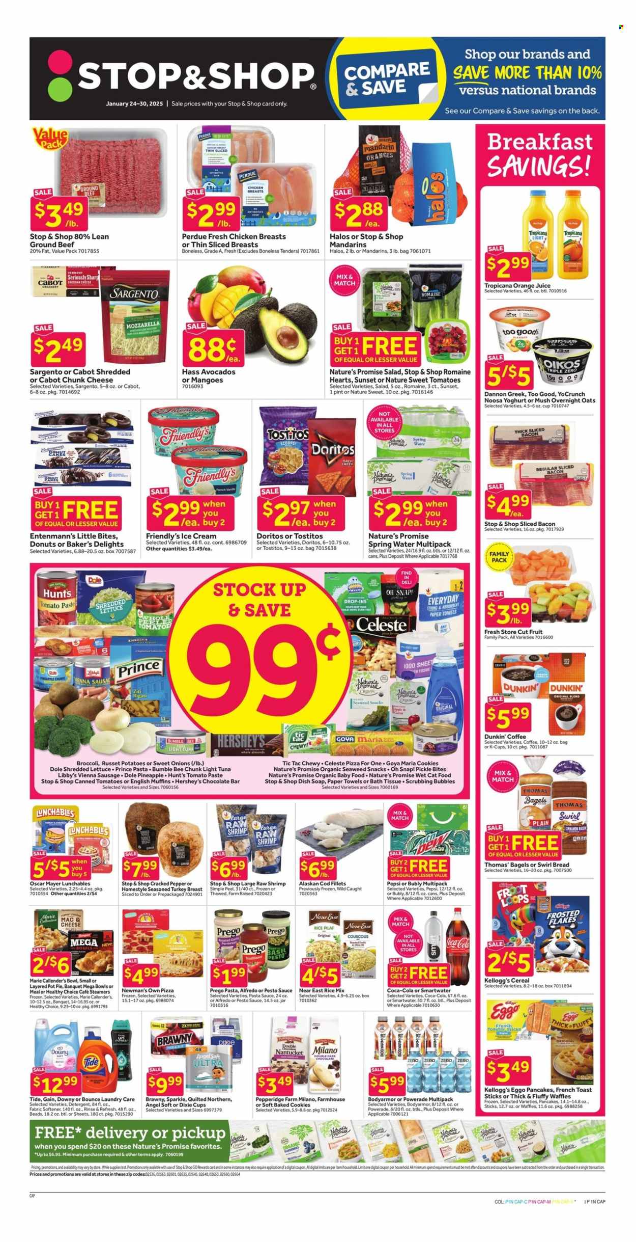 Stop & Shop ad - 01/24/2025 - 01/30/2025. Page 1
