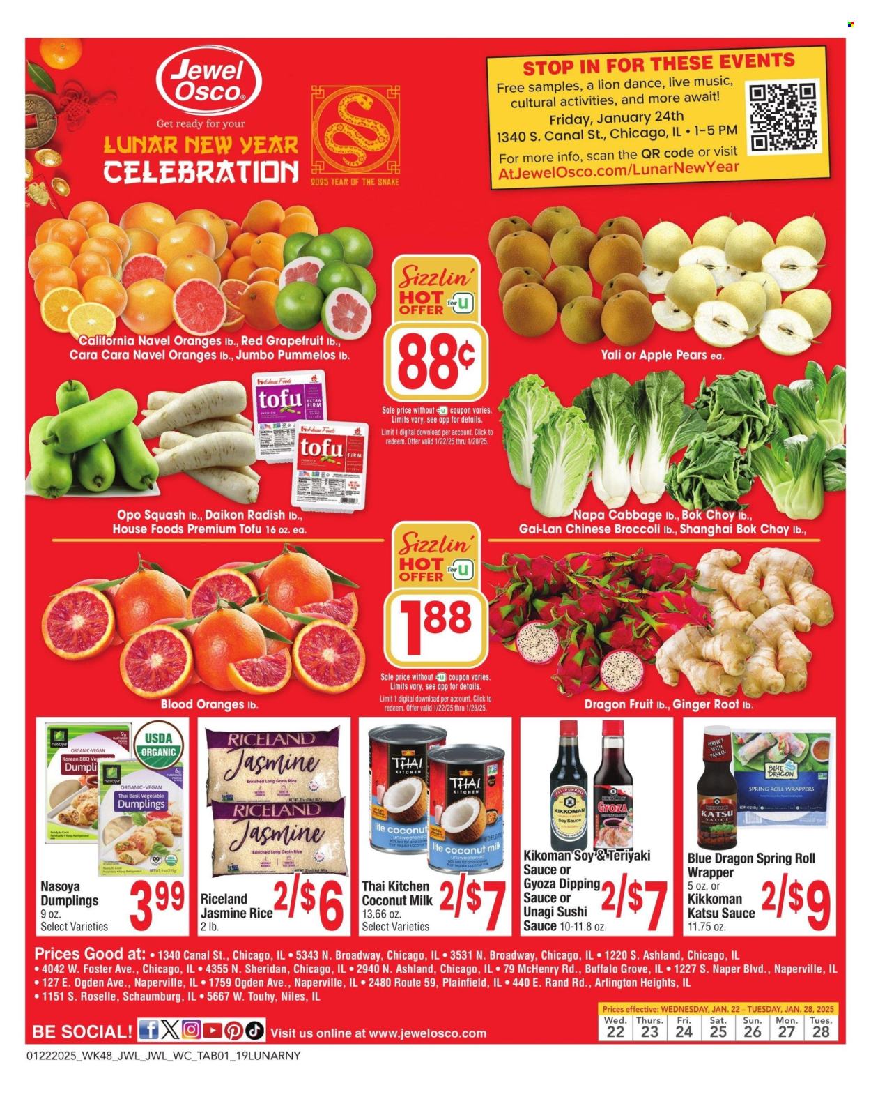 Jewel Osco ad - 01/22/2025 - 01/28/2025. Page 1