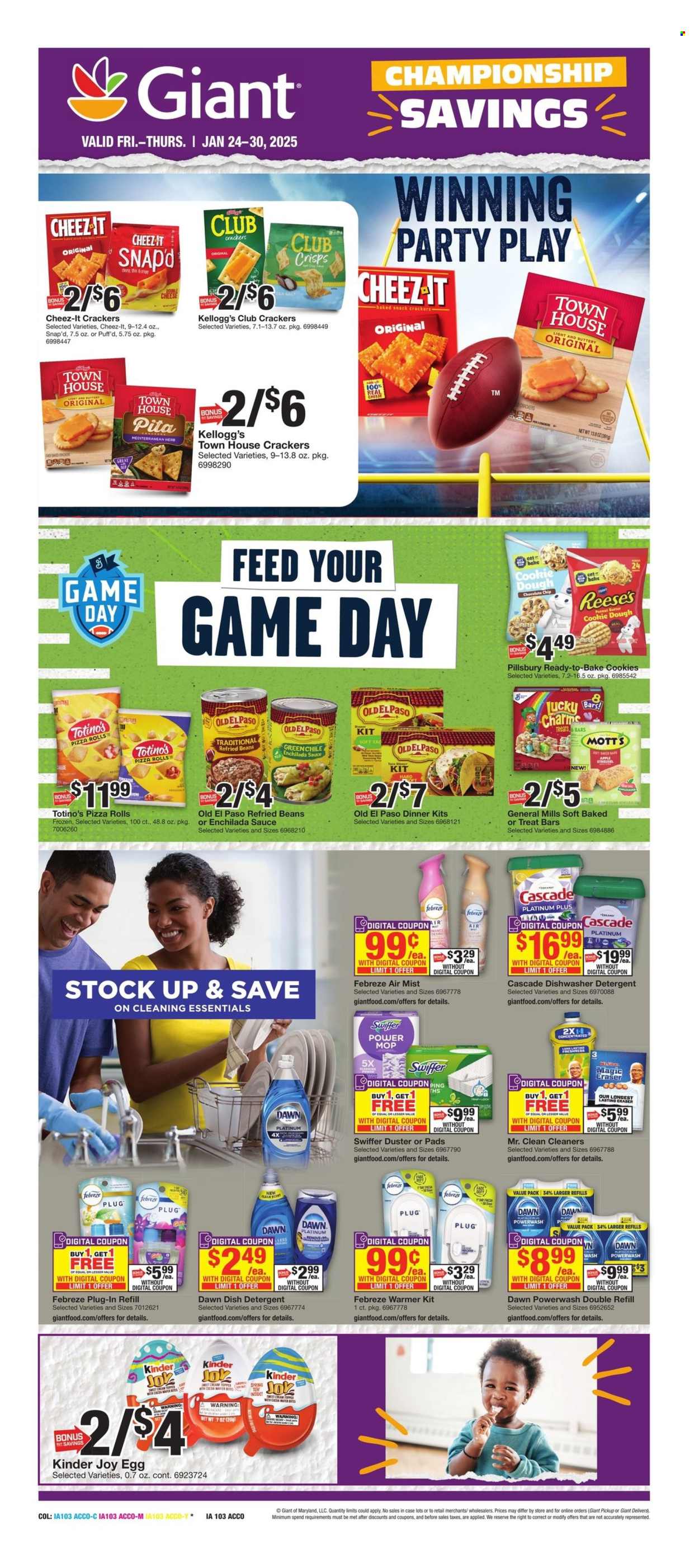 Giant Food ad - 01/24/2025 - 01/30/2025. Page 11