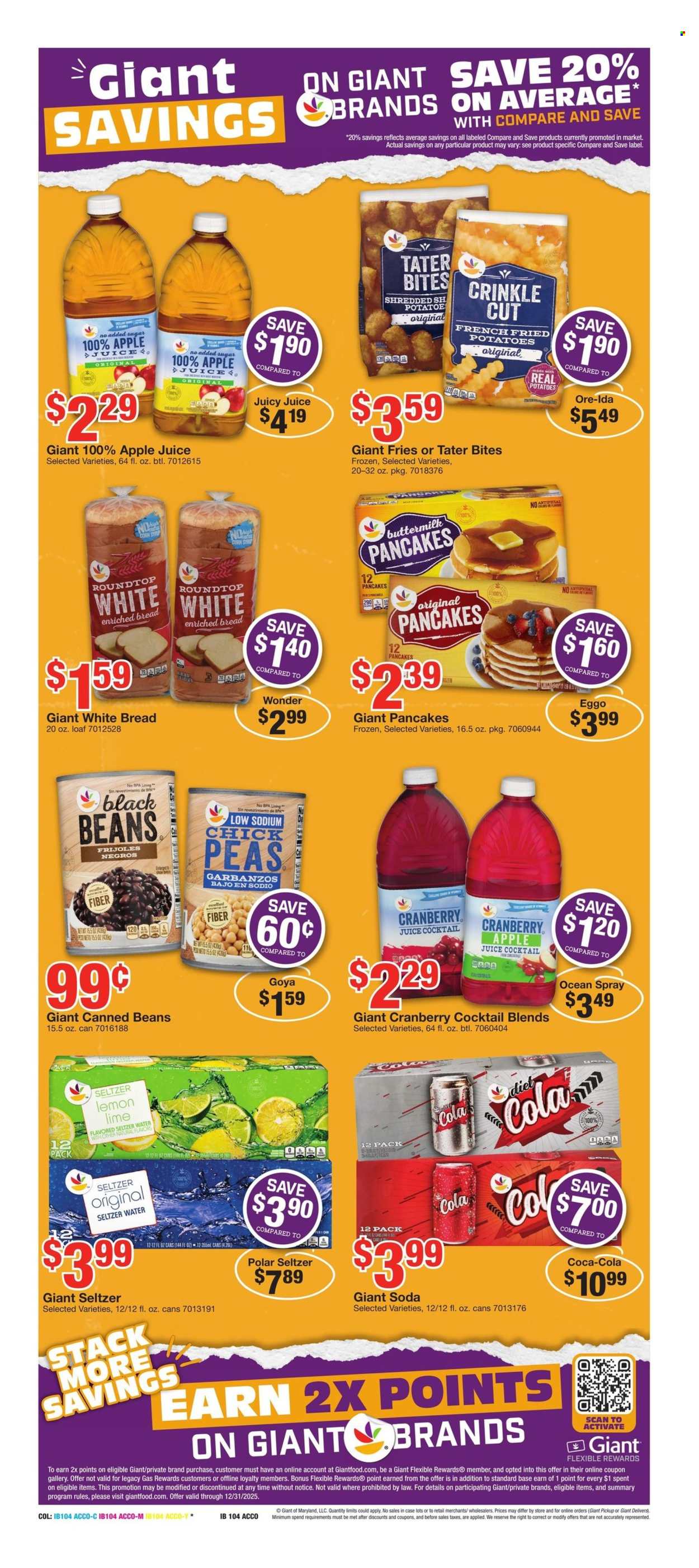 Giant Food ad - 01/24/2025 - 01/30/2025. Page 12