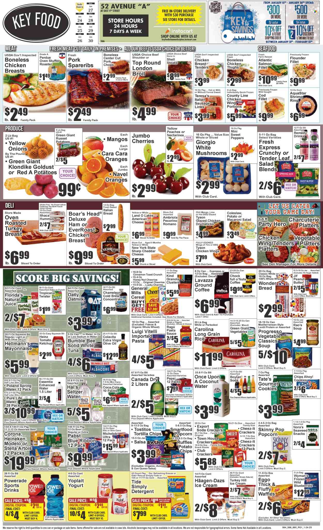 Key Food ad - 01/24/2025 - 01/30/2025. Page 1