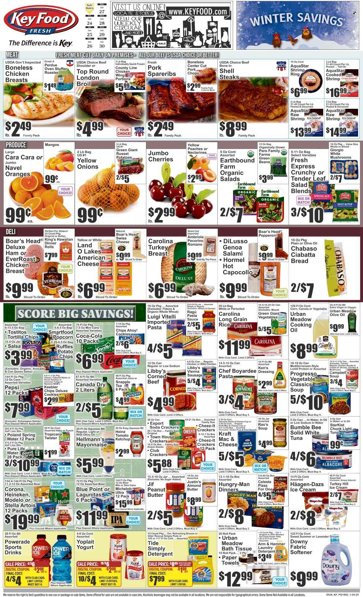 Key Food ad - 01/24/2025 - 01/30/2025. Page 1