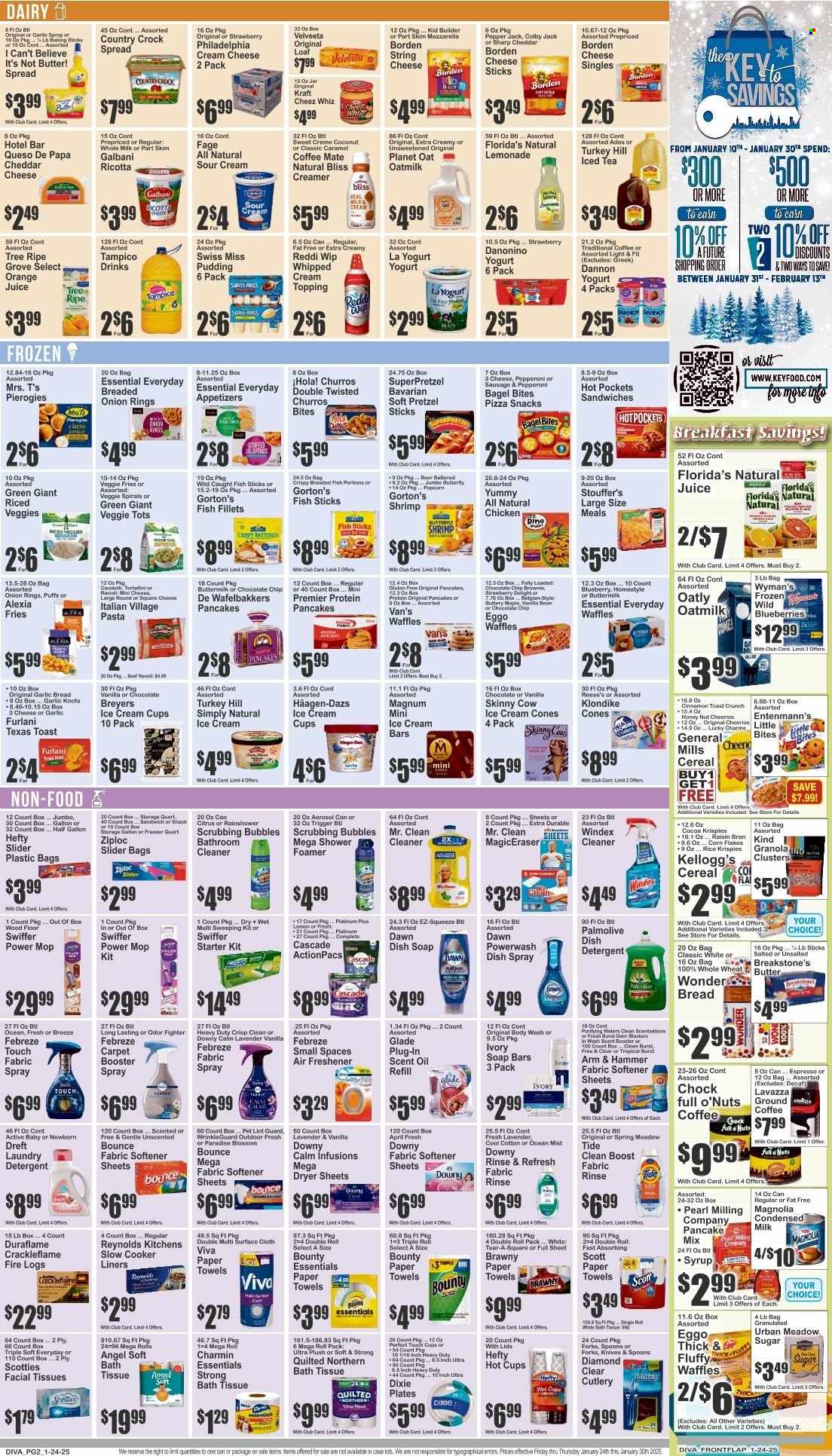 Key Food ad - 01/24/2025 - 01/30/2025. Page 2