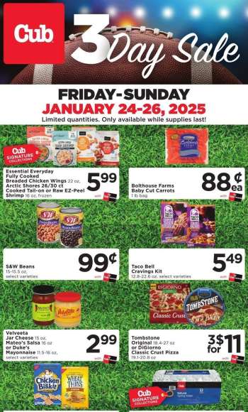 Cub Foods Flyer - 01/24/2025 - 01/26/2025.