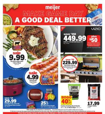 Meijer Flyer - 01/26/2025 - 02/01/2025.
